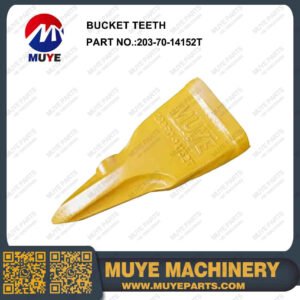 MUYE 203-70-14152T Bucket Teeth Aftermarket Excavator Digging Tooth