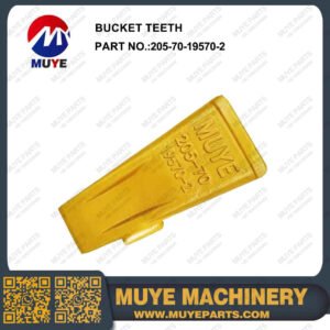 MUYE 205-70-19570 Bucket Teeth Aftermarket Excavator Digging Tooth