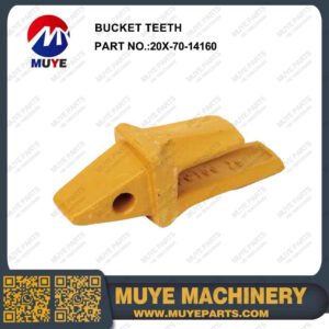 MUYE 20X-70-14160 Bucket Teeth Aftermarket Excavator Digging Tooth