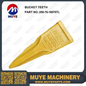 MUYE 250-70-19570TL Bucket Teeth Aftermarket Excavator Digging Tooth