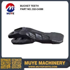 Bucket Teeth 332-C4388 MUYE JCB Excavator Alloy Cast Heavy Duty Rock Digging Bucket Tooth