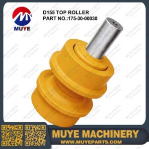 Komatsu D155 Top Roller 175-30-00030 | Interchangeable OEM Carrier Roller For Komatsu D155 Bulldozer MUYE Aftermarket Parts