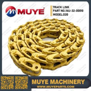 D20 Track Link Assembly 101-32-11121 Aftermarket Track Chain for Komatsu D20 D20A D20P Bulldozer | MUYE Machinery