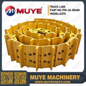 D275 Track Link Group 17M-32-02410 Aftermarket Track Chain for Komatsu D275AX Bulldozer | MUYE Machinery