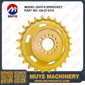 Komatsu D41P-6 Dozer Drive Sprocket 124-27-5115 | Interchangeable OEM Track Sprocket For Komatsu D41P-6 Bulldozer MUYE Aftermarket Parts