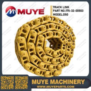 D50 Track Link Assembly 130-32-02416 Aftermarket Track Chain for Komatsu D50 D50A D50P Bulldozer | MUYE Machinery