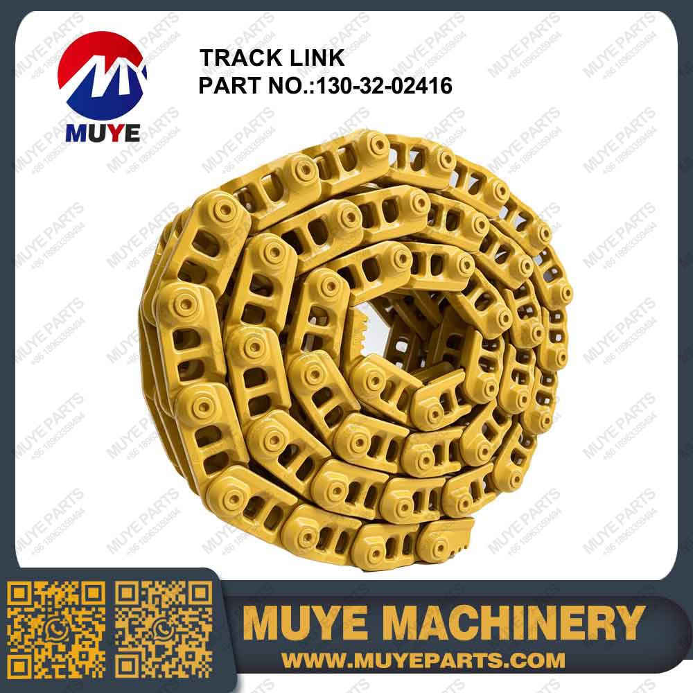 D50 Track Link Assembly 130-32-02416 Aftermarket Track Chain for Komatsu D50 D50A D50P Bulldozer | MUYE Machinery