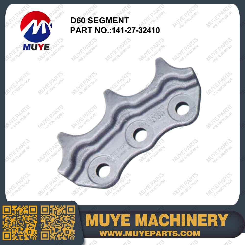 Komatsu D60 Track Segment 141-27-32410 | Interchangeable OEM Track Shoe Segment For Komatsu D60 Bulldozer MUYE Aftermarket Parts