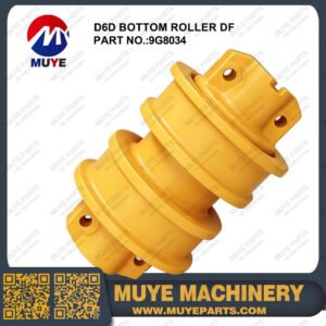 CAT D6D DF Bottom Roller 9G8034 | Interchangeable OEM Lower Track Roller For Caterpillar D6D Bulldozer MUYE Aftermarket Parts
