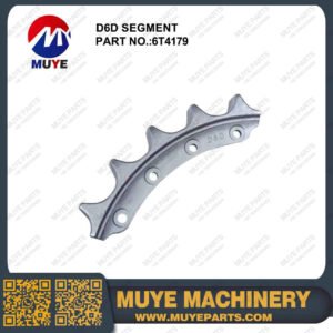 D6D Segment 6T4179 | Interchangeable OEM Track Shoe Segment For CAT D6D Bulldozer MUYE Aftermarket Parts