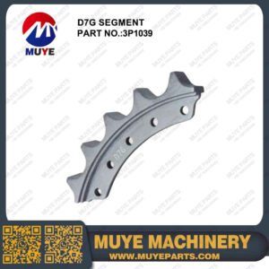 CAT D7G Track Segment 3P1039 | Interchangeable OEM Track Shoe Segment For Caterpillar D7G Bulldozer MUYE Aftermarket Parts