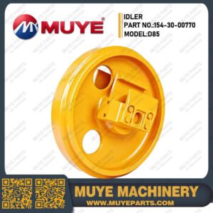 Komatsu D85 Track Idler Wheel 154-30-00120 | Interchangeable OEM Front Guide Idler For Komatsu D85 Bulldozer MUYE Aftermarket Parts