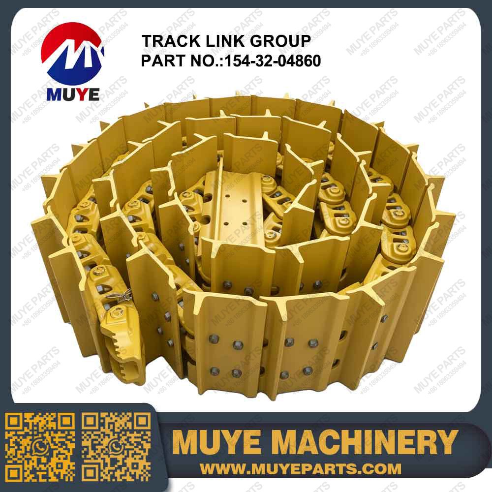 D85 Track Link Group 154-32-04860 Aftermarket Track Chain for Komatsu D85 D85A D85ESS Bulldozer | MUYE Machinery