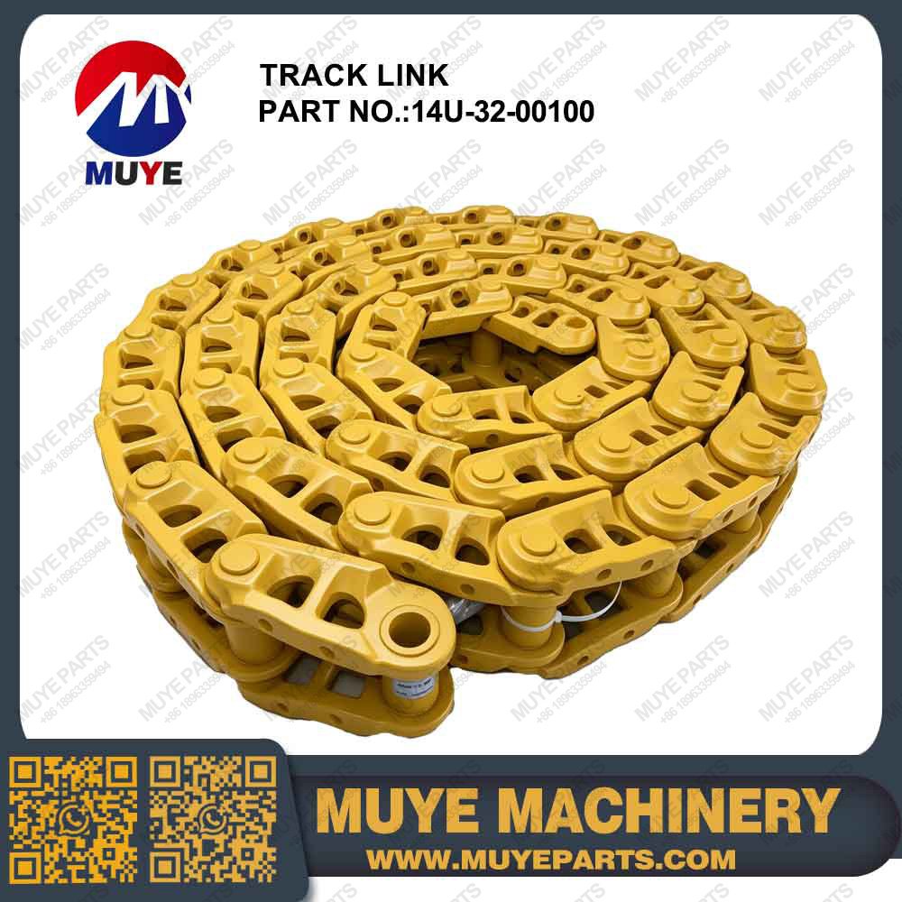 D85ESS Track Link Assembly 144-32-00100 Aftermarket Track Chain for Komatsu D85ESS Bulldozer | MUYE Machinery