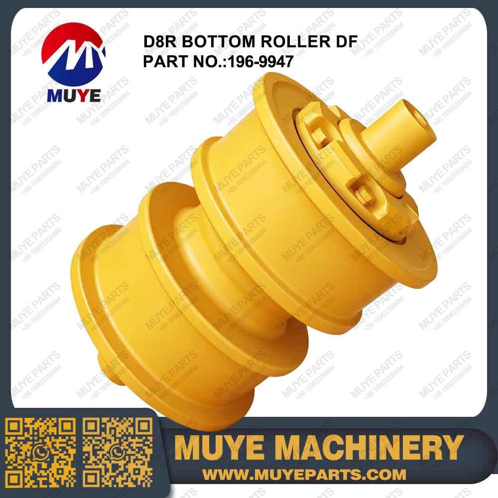 CAT D8R DF Bottom Roller 196-9947 | Interchangeable OEM Lower Track Roller For Caterpillar D8R Bulldozer MUYE Aftermarket Parts