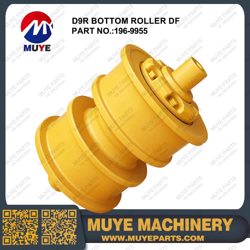 CAT D9R DF Bottom Roller 196-9955 | Interchangeable OEM Lower Track Roller For Caterpillar D9R Bulldozer MUYE Aftermarket Parts