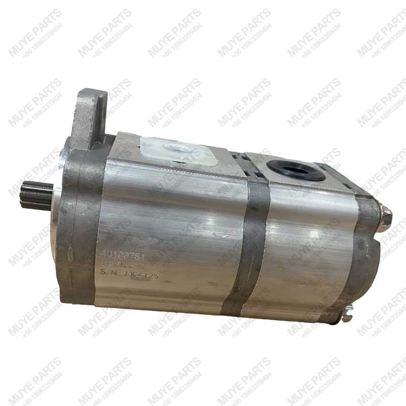 Double Gear Hydraulic Pump 40188761 | MUYE Tandem Double Hydraulic Gear Pump Assembly - 图片 4