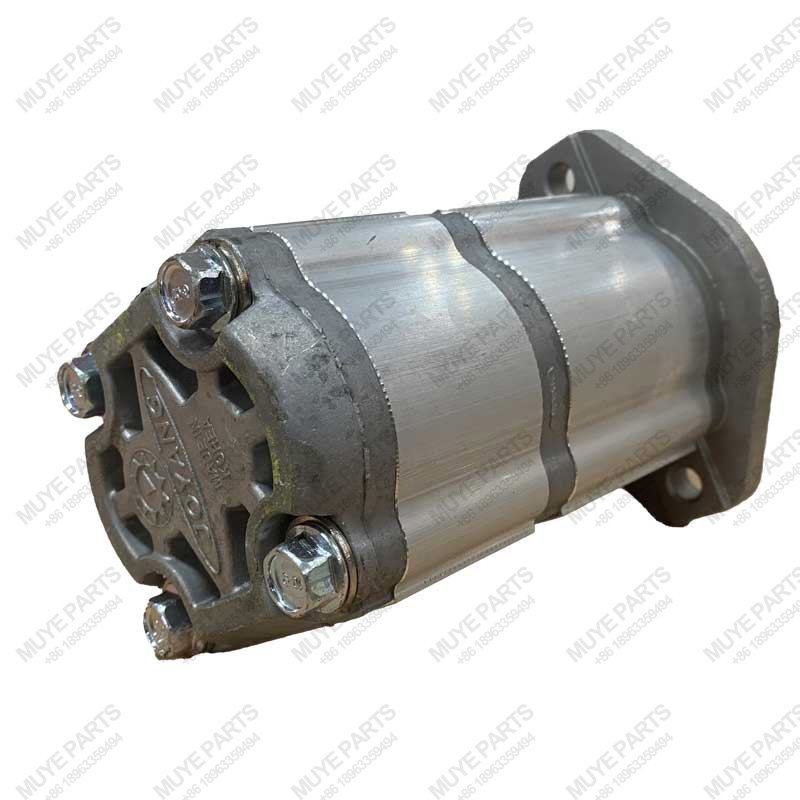 Double Gear Hydraulic Pump 40188761 | MUYE Tandem Double Hydraulic Gear Pump Assembly - 图片 2