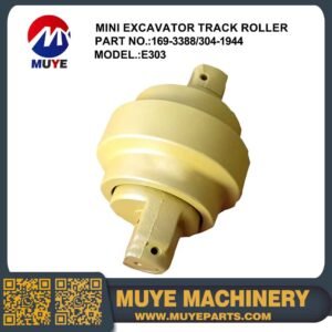 Track Roller 169-3388 MUYE Kubota E303 Mini Excavator Forged Bottom Track Roller