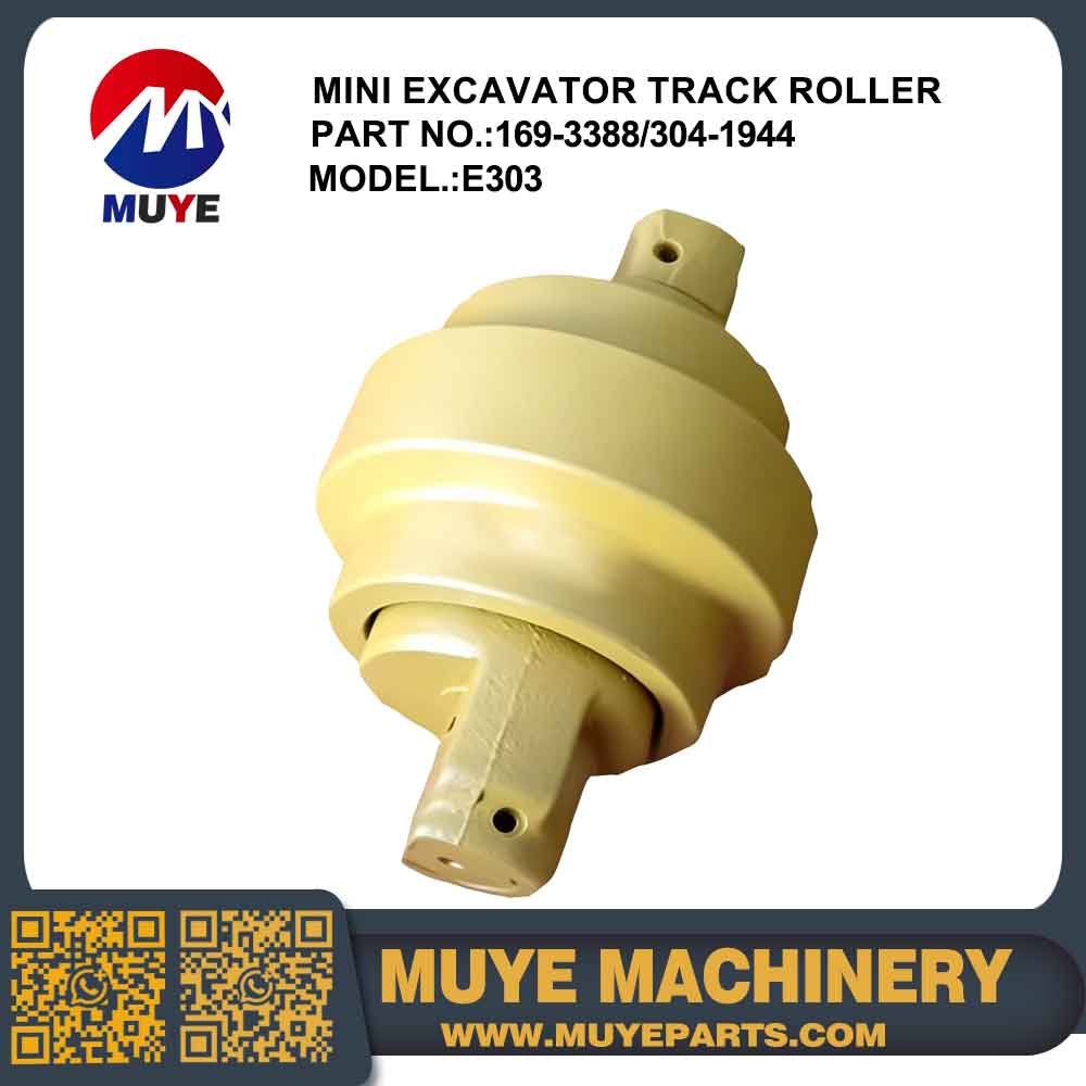 Track Roller 169-3388 MUYE Kubota E303 Mini Excavator Forged Bottom Track Roller