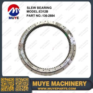MUYE E312B Slew Bearing Part No.136-2884 Aftermarket Excavator Slewing Ring