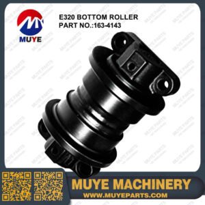 CAT E320 DF Bottom Roller 163-4143 | Interchangeable OEM Lower Track Roller For Caterpillar E320 Excavator MUYE Aftermarket Parts