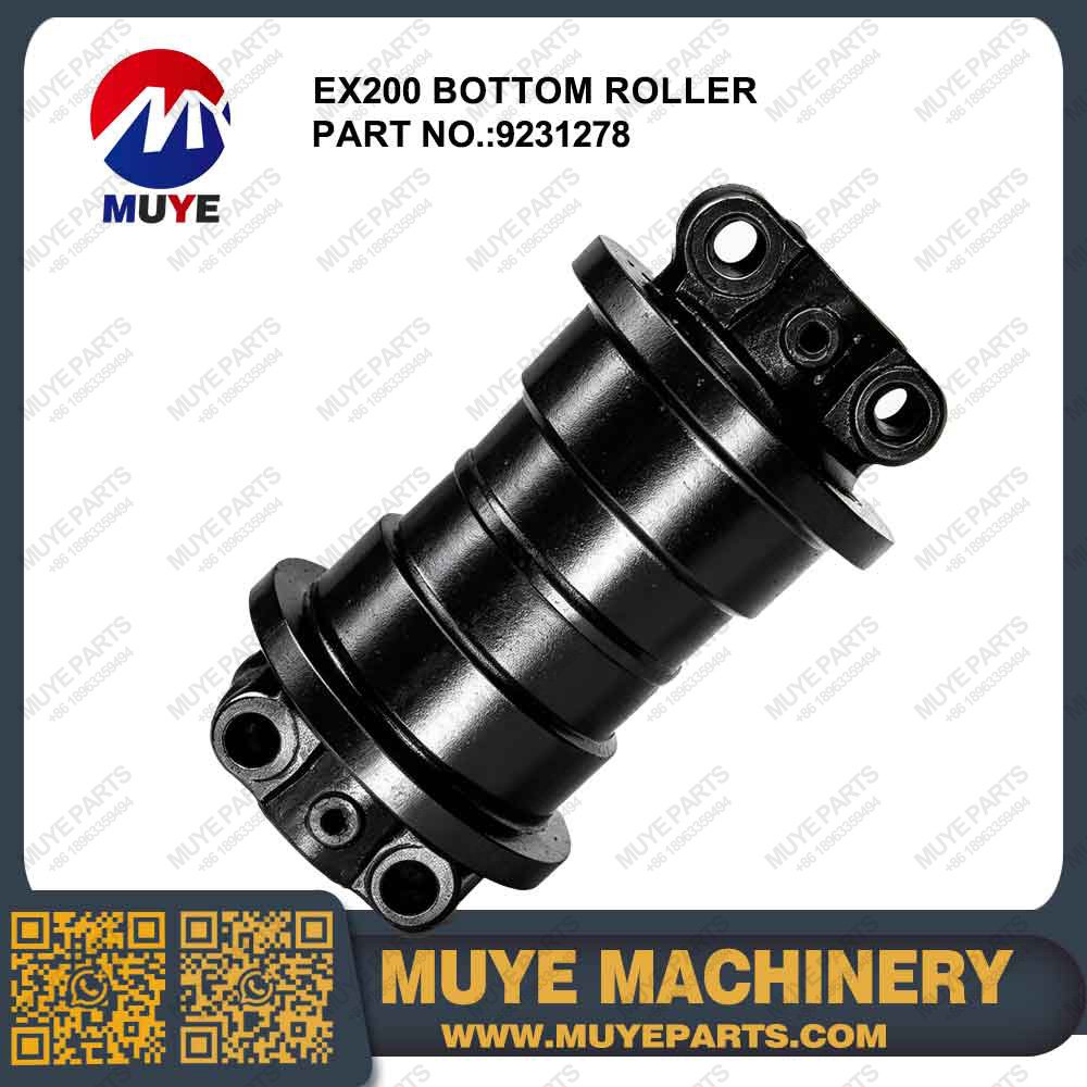 Hitachi EX200 DF Bottom Roller 9231278 | Interchangeable OEM Lower Track Roller For Hitachi EX200 Excavator MUYE Aftermarket Parts
