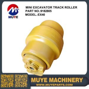 Track Roller 9182805 MUYE Hitachi EX40 Mini Excavator Forged Bottom Track Roller