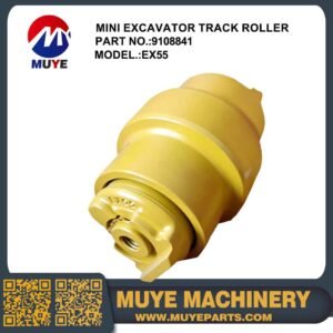 Track Roller 9108841 MUYE Hitachi EX55 Mini Excavator Forged Bottom Track Roller