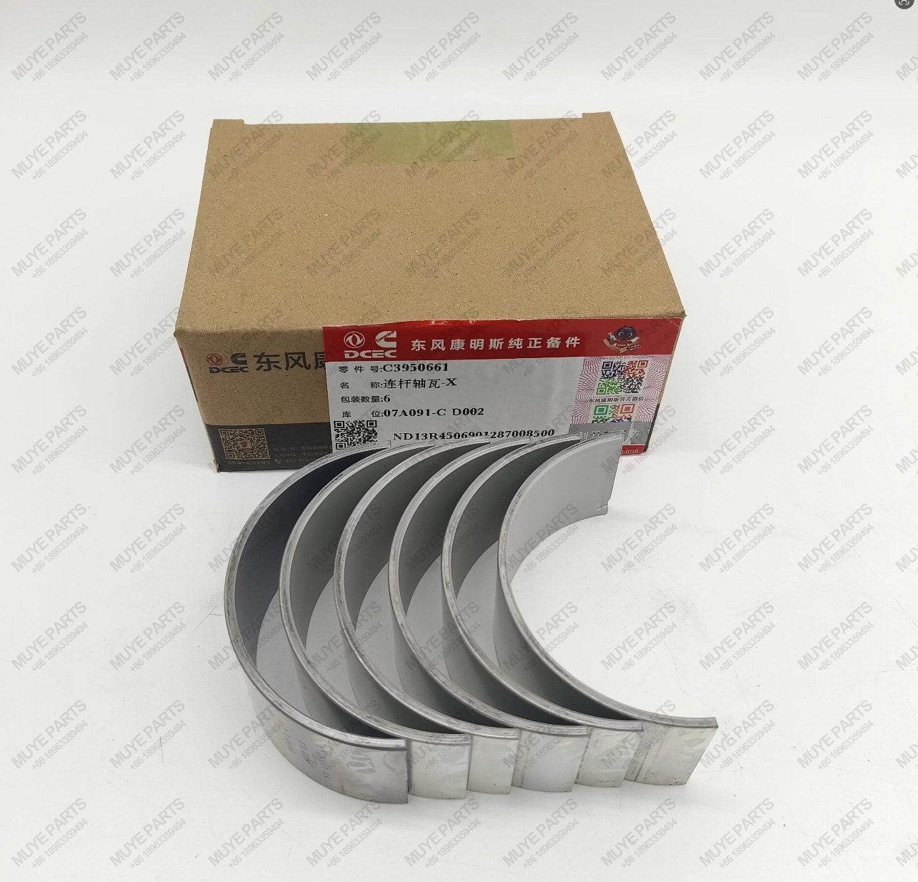 6742-01-2750 Main Bearing MUYE Excavator Diesel Engine Crankshaft Bearing Set