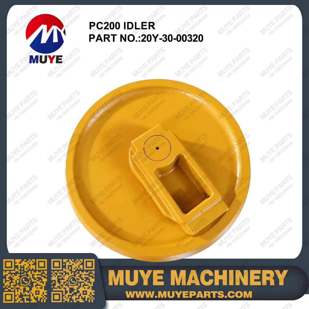Komatsu PC200 Track Idler Wheel 20Y-30-00320 | Interchangeable OEM Front Tension Guide Idler For Komatsu PC200 Excavator MUYE Aftermarket Parts