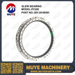 PC220 Slewing Bearing 20Y-25-00301 MUYE Komatsu Excavator Slew Ring