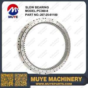 PC360-8 Slewing Bearing 207-25-61100 MUYE Komatsu Large Excavator Slew Ring