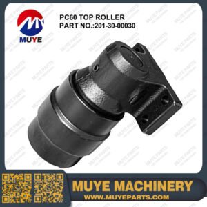 Komatsu PC60 Top Carrier Roller 201-30-00030 | Interchangeable OEM Upper Track Roller For Komatsu PC60 Excavator MUYE Aftermarket Parts