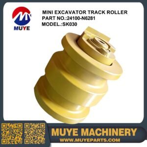 Track Roller 24100-N6281 MUYE Kobelco SK030 Mini Excavator Forged Bottom Track Roller