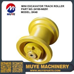 Track Roller 24100-N6281 MUYE Kobelco SK040 Mini Excavator Forged Bottom Track Roller