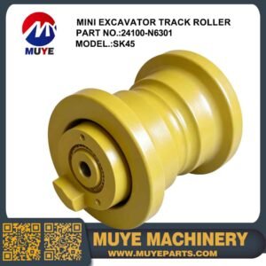 Track Roller 24100-N6301 MUYE Kobelco SK45 Mini Excavator Forged Bottom Track Roller