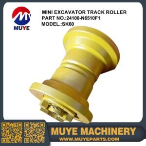 Track Roller 24100-N6510F1 MUYE Kobelco SK60 Mini Excavator Forged Bottom Track Roller