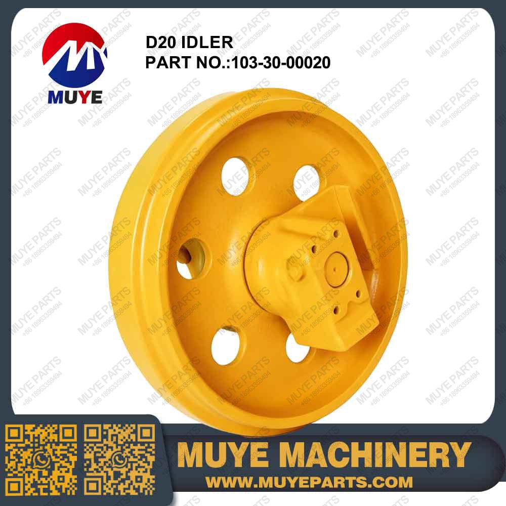 Komatsu D20 Track Idler Wheel 103-30-00020 | Interchangeable OEM Front Guide Idler For Komatsu D20 Bulldozer MUYE Aftermarket Parts