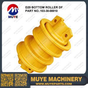 Komatsu D20 DF Bottom Roller 103-30-00010 | Interchangeable OEM Lower Track Roller For Komatsu D20 Bulldozer MUYE Aftermarket Parts