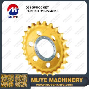 Komatsu D31 Drive Sprocket 113-27-42210 | Interchangeable OEM Track Sprocket For Komatsu D31 Bulldozer MUYE Aftermarket Parts