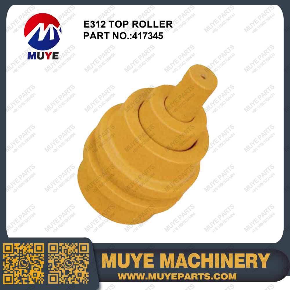 CAT E312 Top Roller 417345 | Interchangeable OEM Carrier Roller For Caterpillar E312 Excavator MUYE Aftermarket Parts