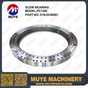 PC1250 Slewing Bearing 21N-25-00401 MUYE Komatsu Giant Mining Excavator Slew Ring
