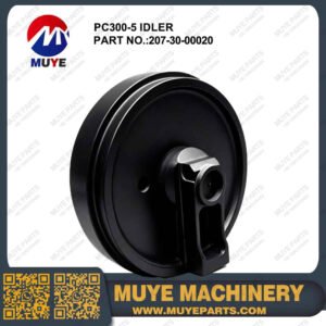 Komatsu PC300-5 Track Idler Wheel 207-30-00020 | Interchangeable OEM Front Guide Idler For Komatsu PC300-5 Excavator MUYE Aftermarket Parts