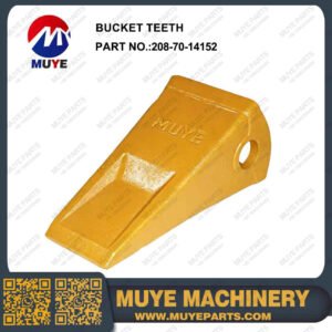 MUYE 208-70-14152 Bucket Teeth Aftermarket Excavator Digging Tooth