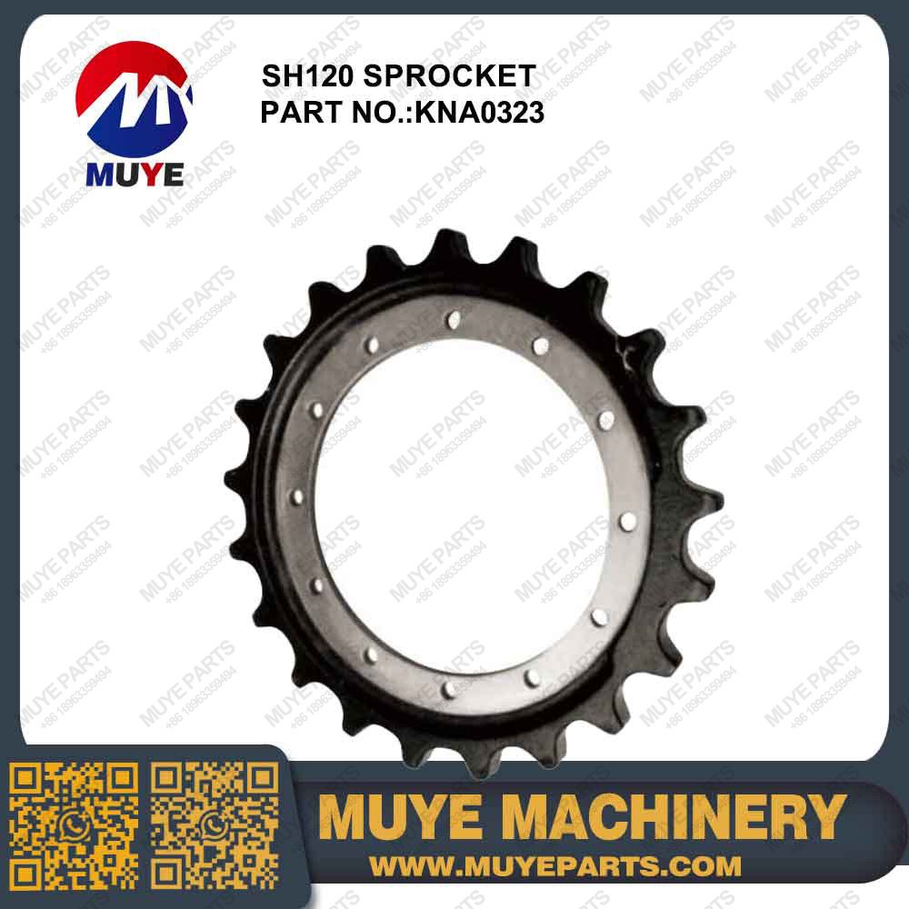 Sumitomo SH120 Drive Sprocket KNA0323 | Interchangeable OEM Track Drive Sprocket For Sumitomo SH120 Excavator MUYE Aftermarket Parts