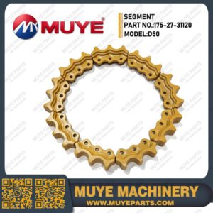 Komatsu D50 Track Segment 131-27-42220 | Interchangeable OEM Track Shoe Segment For Komatsu D50 Bulldozer MUYE Aftermarket Parts