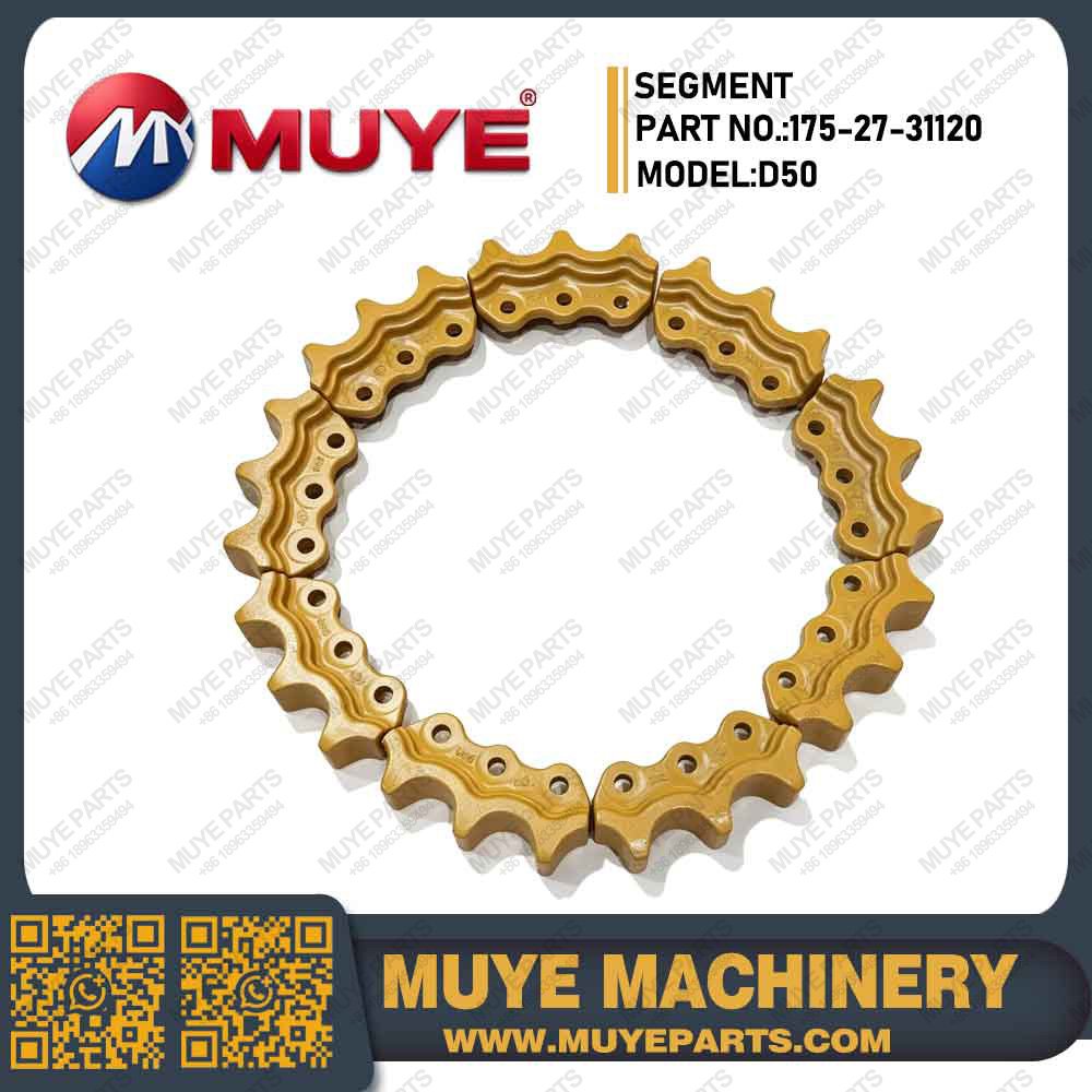 Komatsu D50 Track Segment 131-27-42220 | Interchangeable OEM Track Shoe Segment For Komatsu D50 Bulldozer MUYE Aftermarket Parts