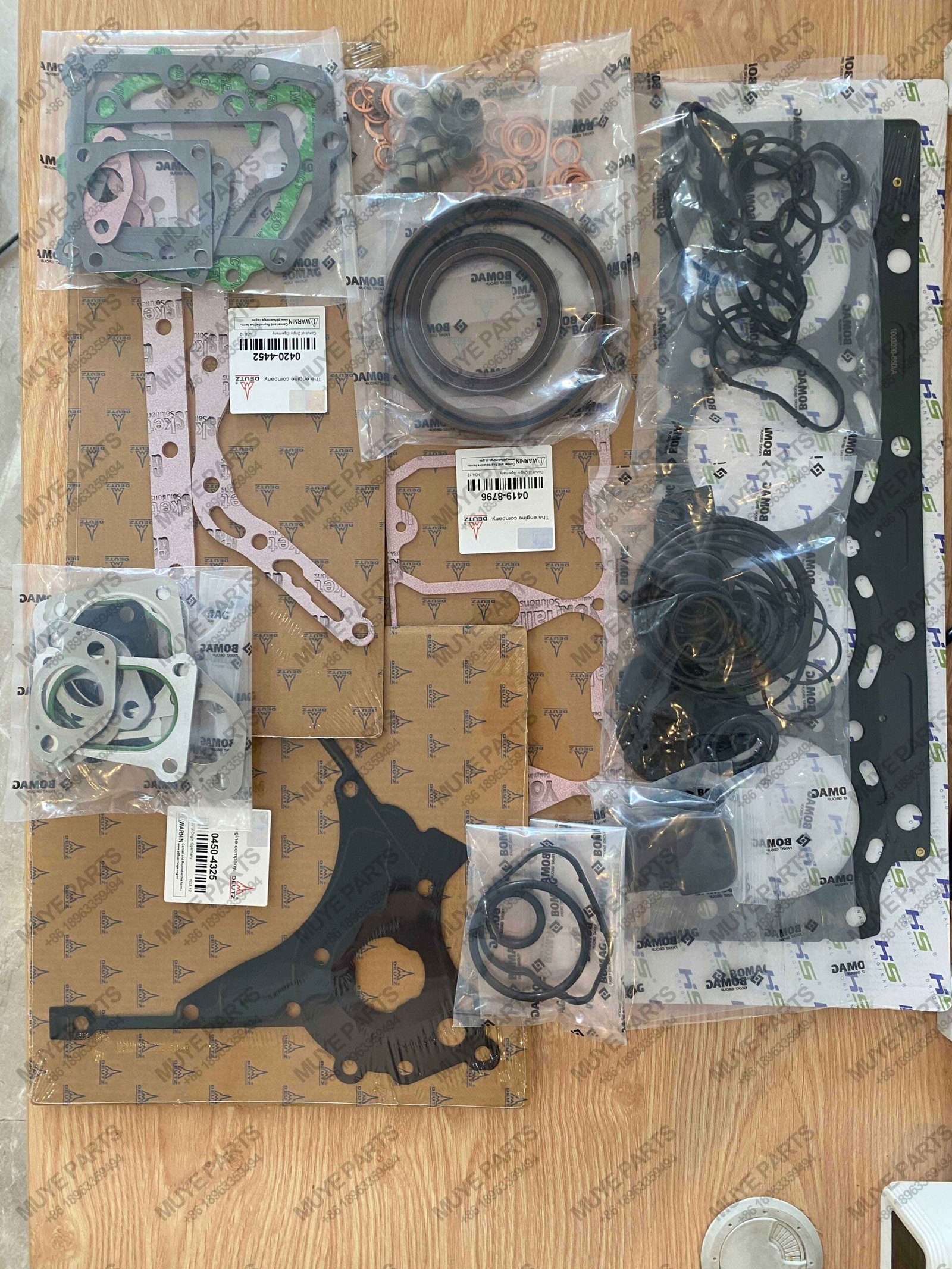 Bomag Full Set Overhaul Gasket | Genuine Bomag Full Overhaul Gasket Set For Bomag Road Roller