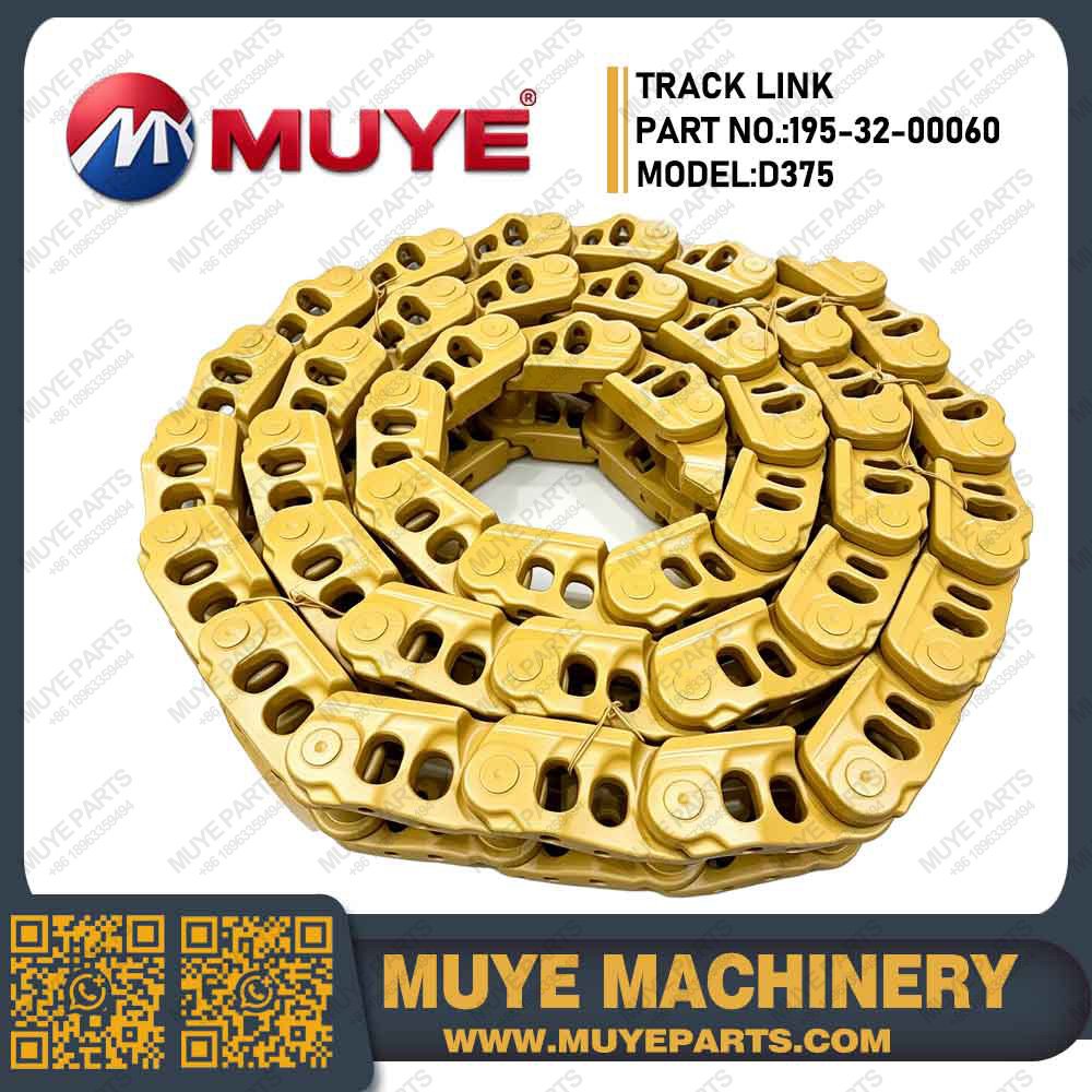 D375 Track Link – Komatsu D375 Bulldozer Undercarriage Track Link | Part No.195-32-00060